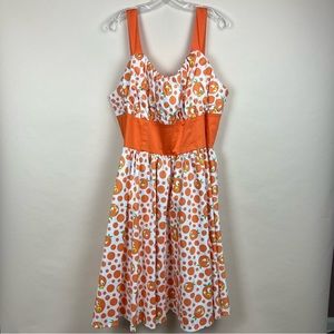 NWT Disney Parks Orange Bird Dress XXL Retired Print
